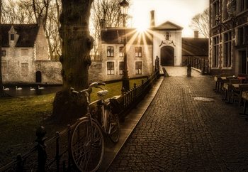 Leaving Wallpaper Mural