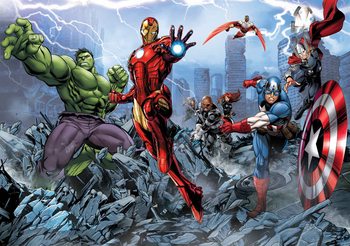 Ταπετσαρία Marvel Avengers