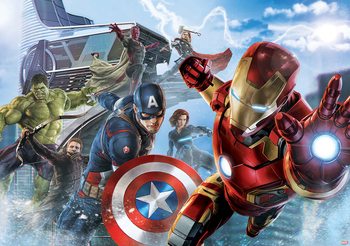 Ταπετσαρία Marvel Avengers Team