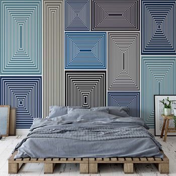 Modern Abstract Pattern Wallpaper Mural