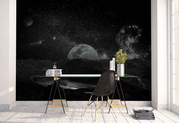 Moonscape Wallpaper Mural