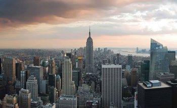 New York City Empire State Building Wallpaper Mural