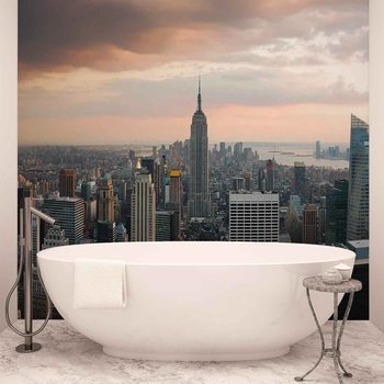 New York City Empire State Building Wallpaper Mural
