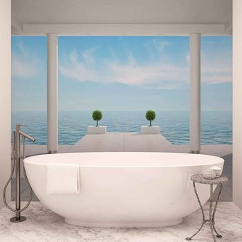 Ocean View Wallpaper Mural