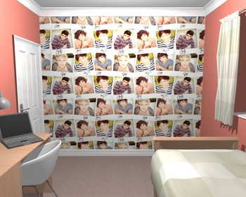 Wallpaper Mural One Direction - Collage