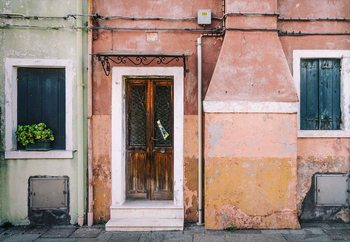 Pastel Street Wallpaper Mural