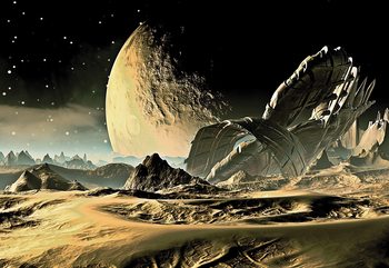 Planets Galaxy Outer Space Wallpaper Mural