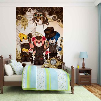 Rainbow Bears Care Bears Wallpaper Mural