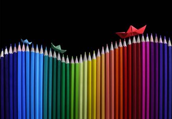 Фототапет Rainbow Storm