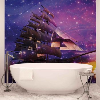 Sailing Ship Wallpaper Mural
