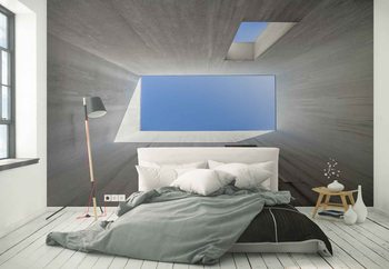 See The Blue Wallpaper Mural