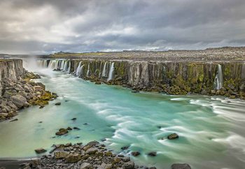 Selfoss Canyon Wallpaper Mural