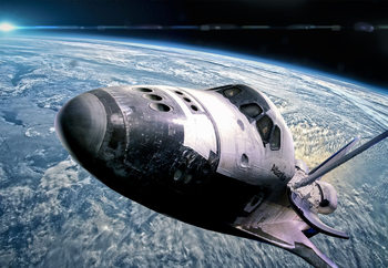 Space Shuttle Wallpaper Mural