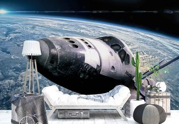 Space Shuttle Wallpaper Mural