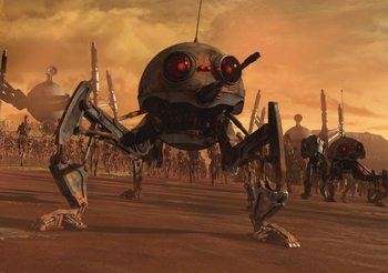 Wall Mural Star Wars DSD1 Dwarf Spider Droid