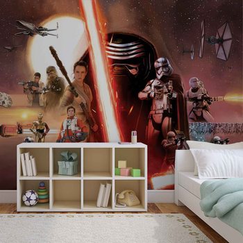 Star Wars Force Awakens Wallpaper Mural
