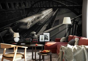 The Fast Line Wallpaper Mural