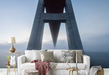 The High Coast Bridge Wallpaper Mural