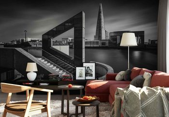 The Shard In Geometry Wallpaper Mural