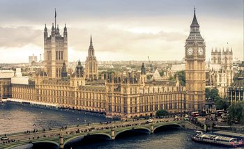 The View Of London Wallpaper Mural