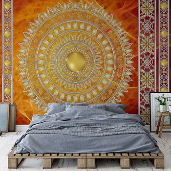 Tribal Pattern Wallpaper Mural