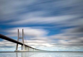 Vasco Da Gama Bridge Wallpaper Mural