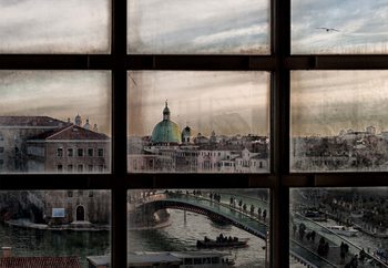 Venice Window Wallpaper Mural