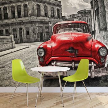 Vintage Car Wallpaper Mural