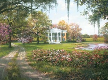 Art Print Wild Rose Manor
