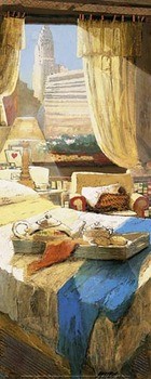 Art Print Window to Manhattan