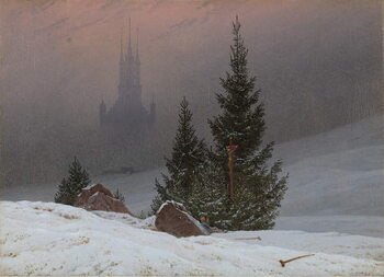 Принти на полотні Winter Landscape, c.1811