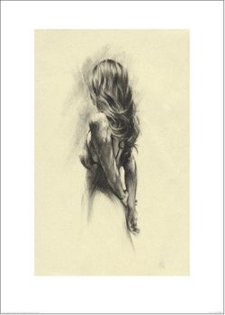 Art Print Woman - Back