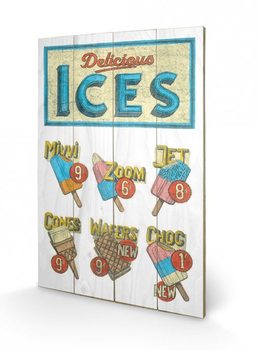 BARRY GOODMAN - delicious ices Wooden Art