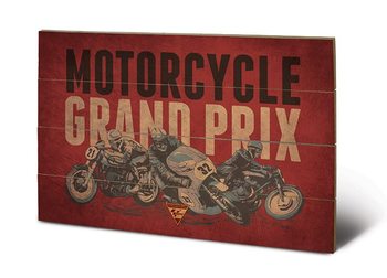 MOTO GP - grand prix Wooden Art