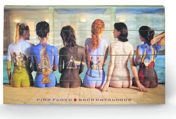 Pink Floyd - Back Catalogue Wooden Art