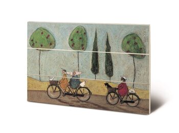 Sam Toft - A Nice Day For It Wooden Art