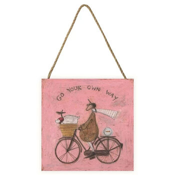 Sam Toft - Go Your Own Way Wooden Art