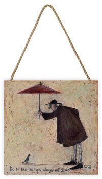 Sam Toft - I'm So Small But You Always Notice Me Wooden Art