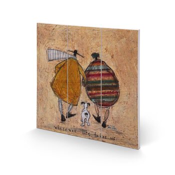 Sam Toft - Wherever Life Takes Us Wooden Art