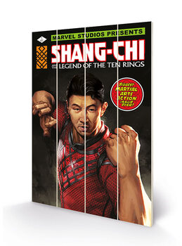 Shang Chi and the Legends of the Ten Rings - Battle Ready Wooden Art