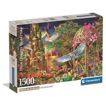 Puzzle Woodland Fantasy Garden