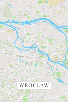 Принти на полотні Wroclaw color