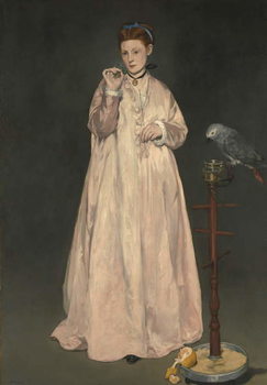 Принти на полотні Young lady in 1866