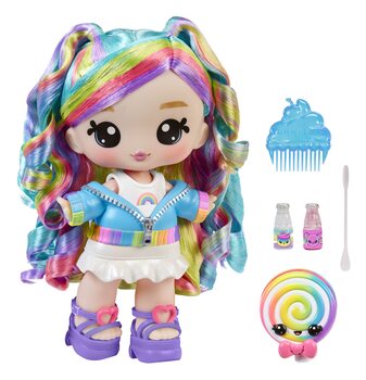 Yummiland Large Doll + Lip Gloss Pet - Skyler Rainbow Belt
