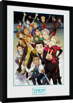 Poster emoldurado Yuri On Ice - Characters