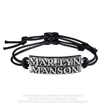 Zapestnica Marilyn Manson - Logo