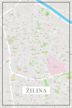Принти на полотні Žilina color