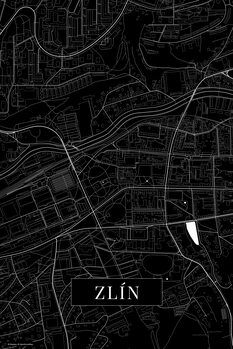 Принти на полотні Zlin black