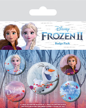 Komplet značk Frozen 2