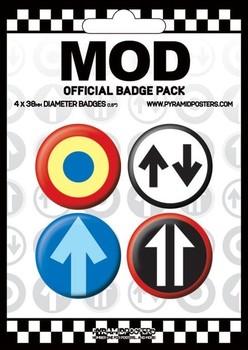 Komplet značk MOD 2